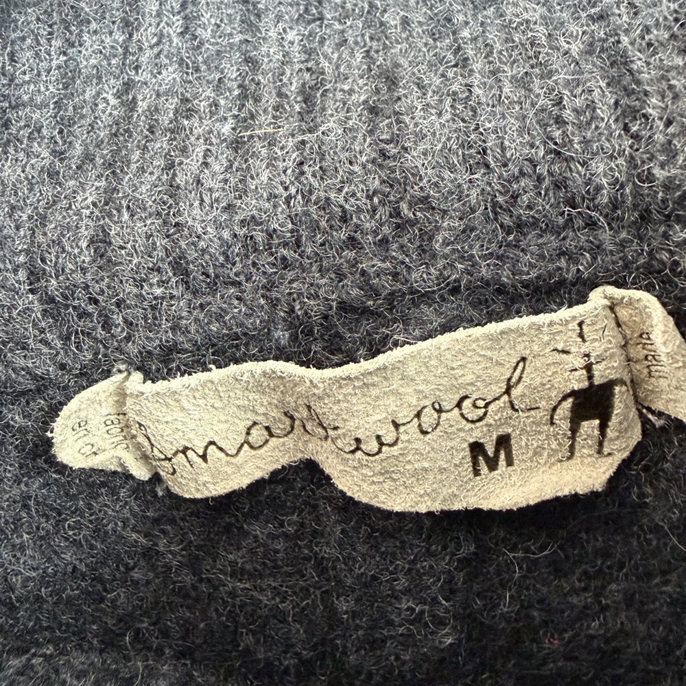 Smartwool 100% Merino Wool Gray Full Zip Vest Womens Medium (runs small) - Picture 5 of 7